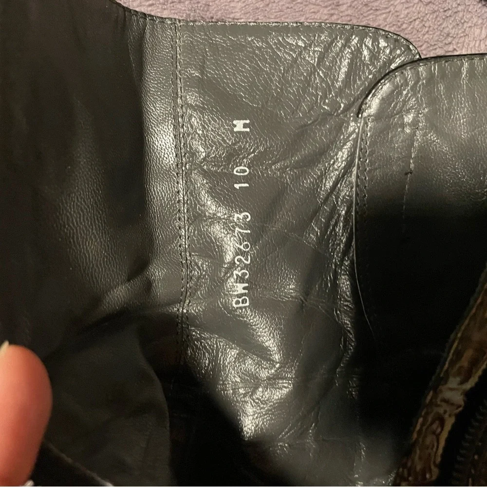 Stuart Weitzman Patent Leather Ankle Boots - Picture 12 of 13